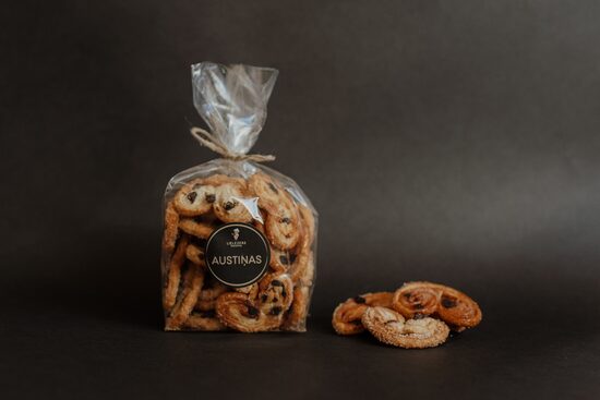 Austiņas ar ŠOKOLĀDES gabaliņiem